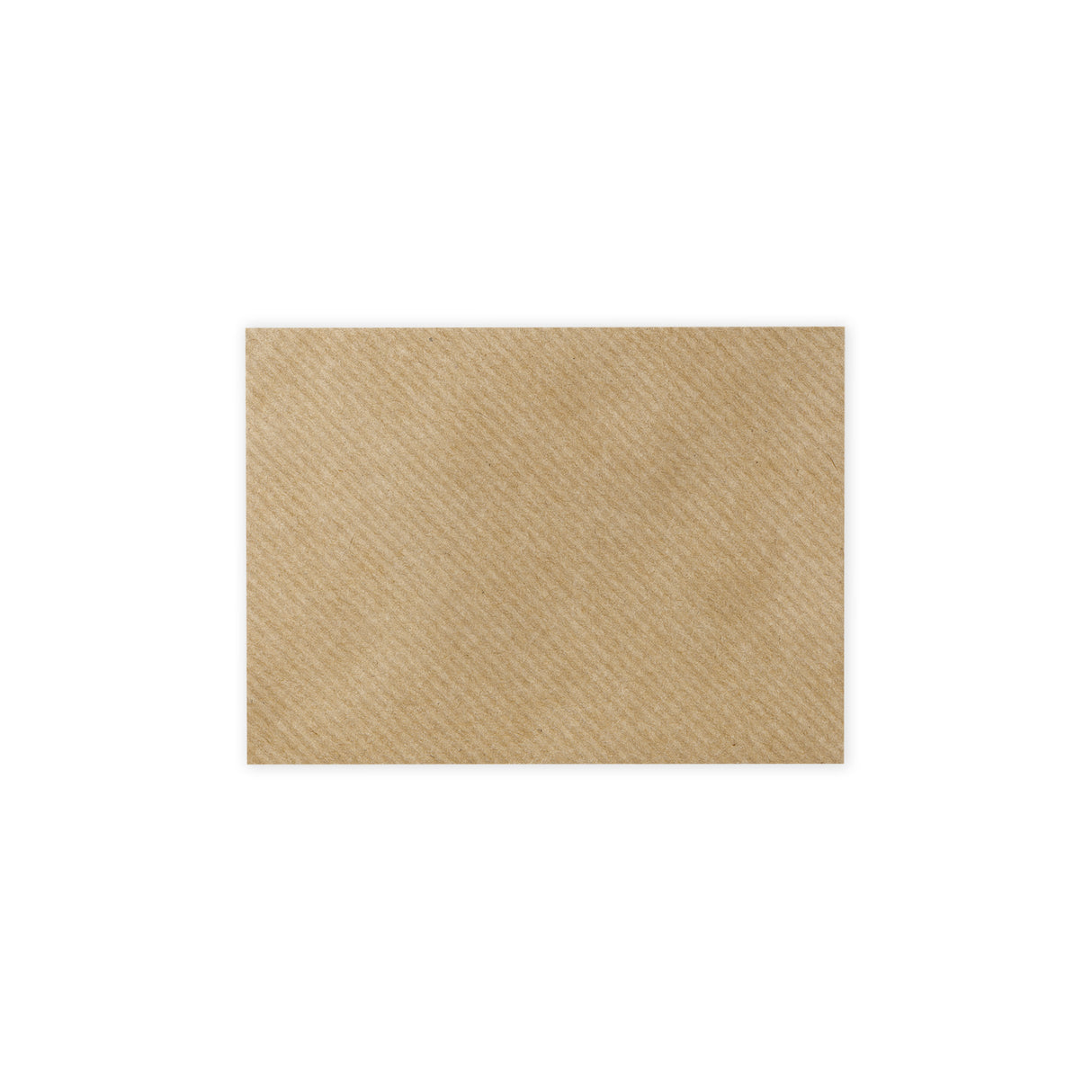82x113 mm (C7) Hnedá obálka s rebrovaným vzorom