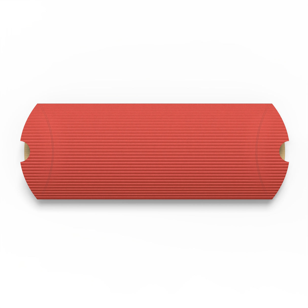 Škatuľky v tvare vankúša z vlnitého papiera