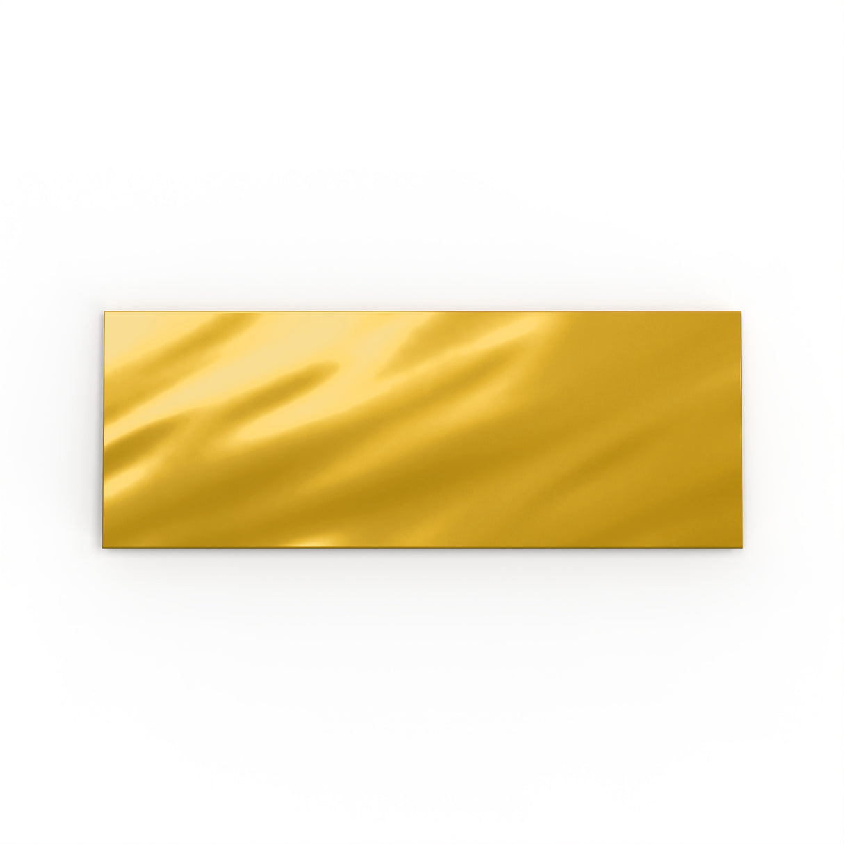 80x215 mm Zlatá metalická obálka