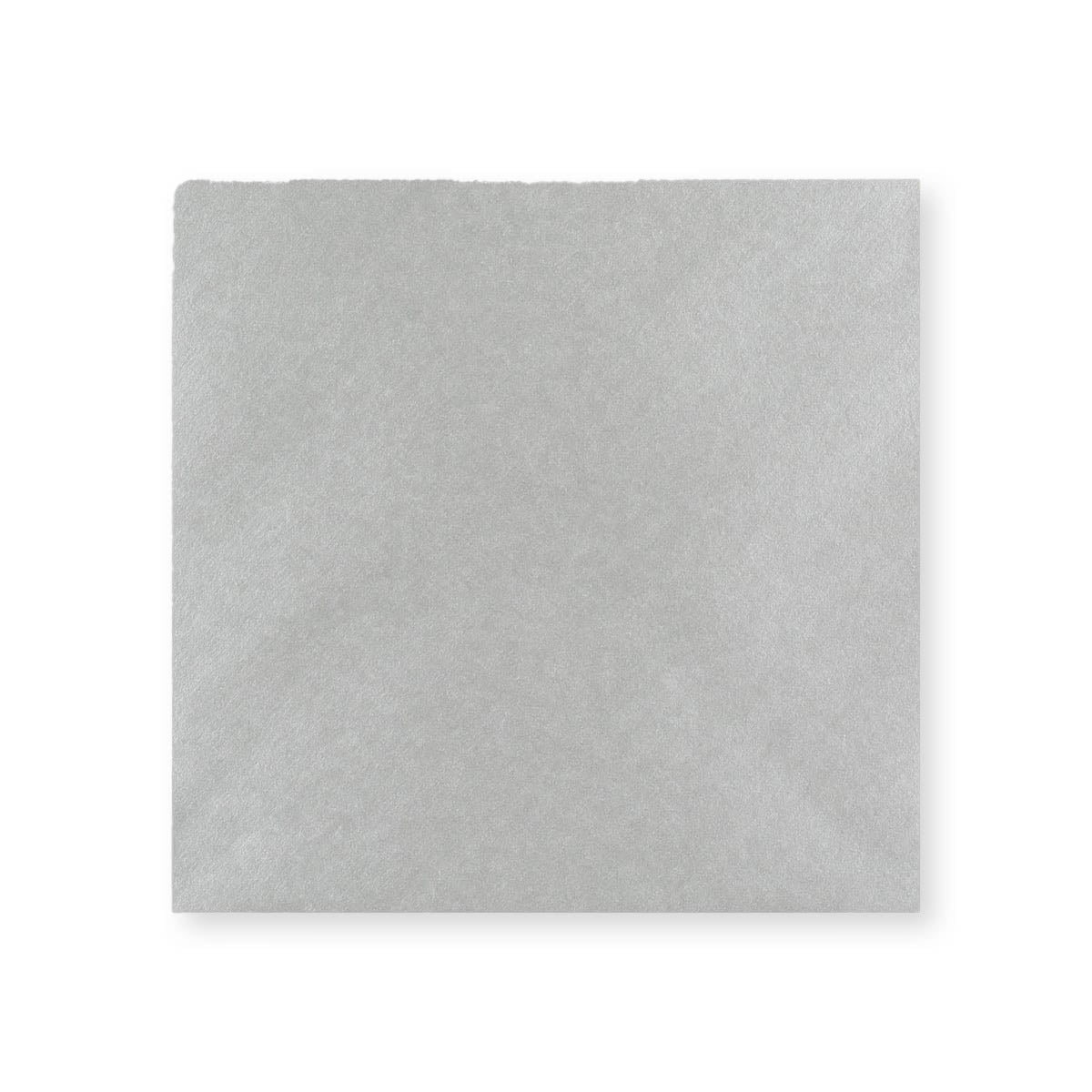 130x130 mm Strieborná metalická obálka