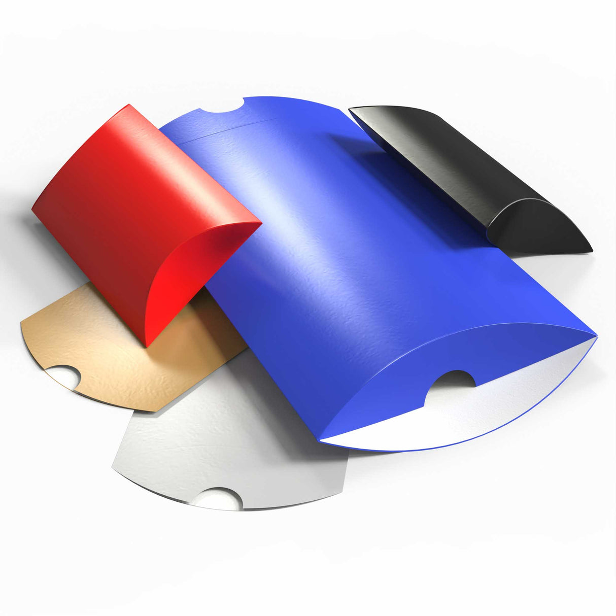 Farebné Škatuľky v tvare vankúša