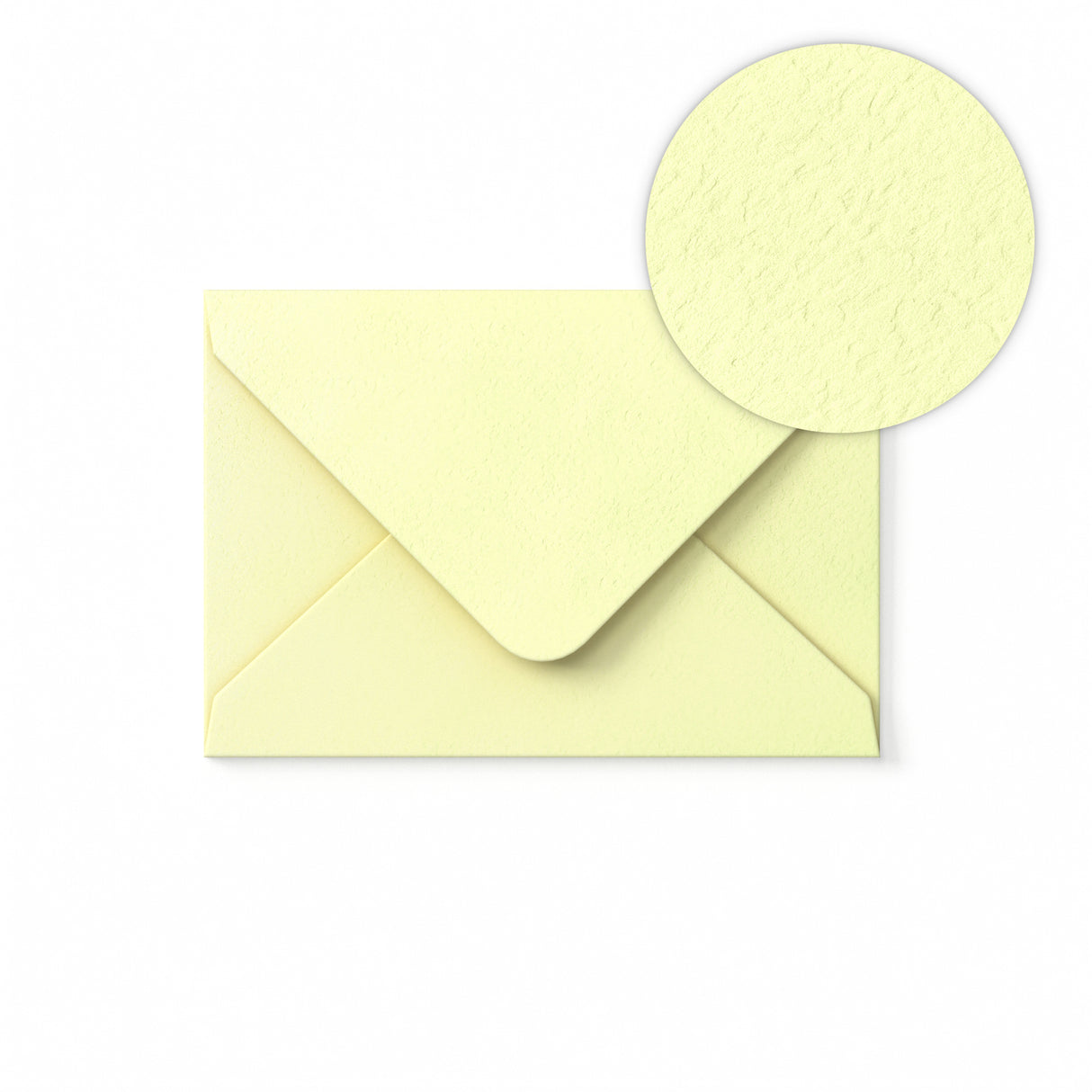 Slonovinová Obálka s kladivkovou štruktúrou 65x94 mm