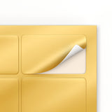 Obdĺžnikové samolepiace etikety