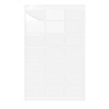 Obdĺžnikové samolepiace etikety