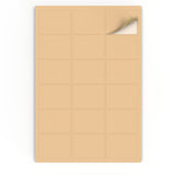 Obdĺžnikové samolepiace etikety