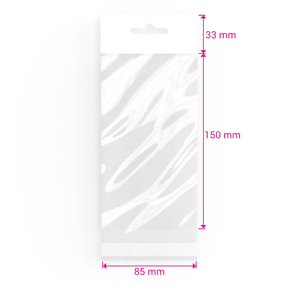 Celofánové vrecká (s držiakom) (OPP)