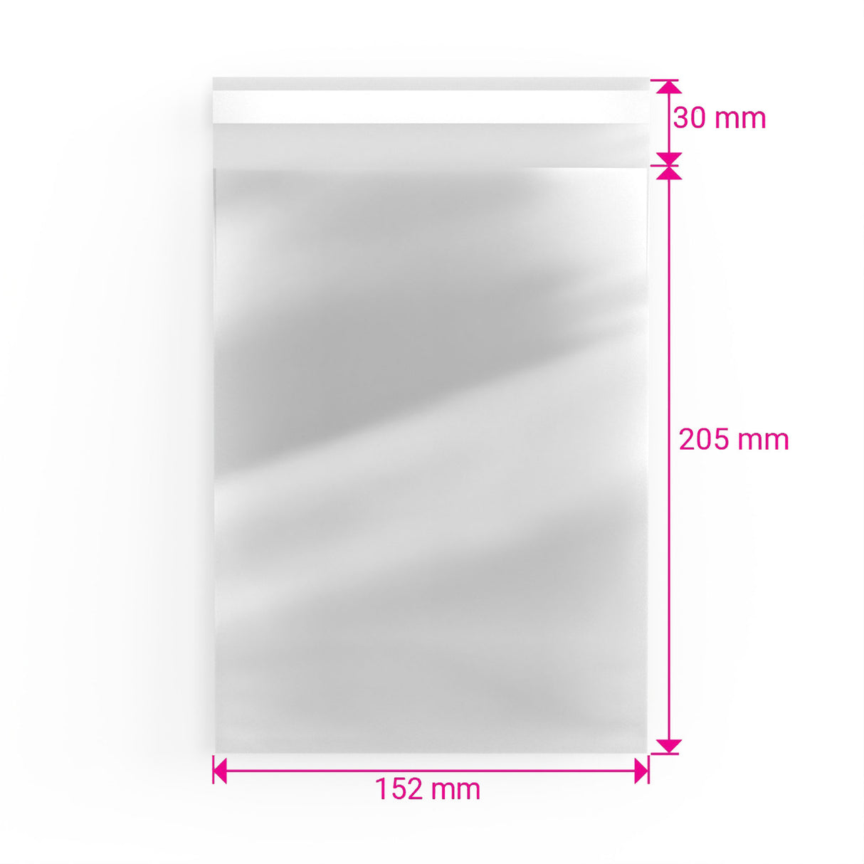 Celofánové vrecká (bez držiaka) (OPP)