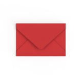 Čerešňovo-červená obálka 62x94 mm