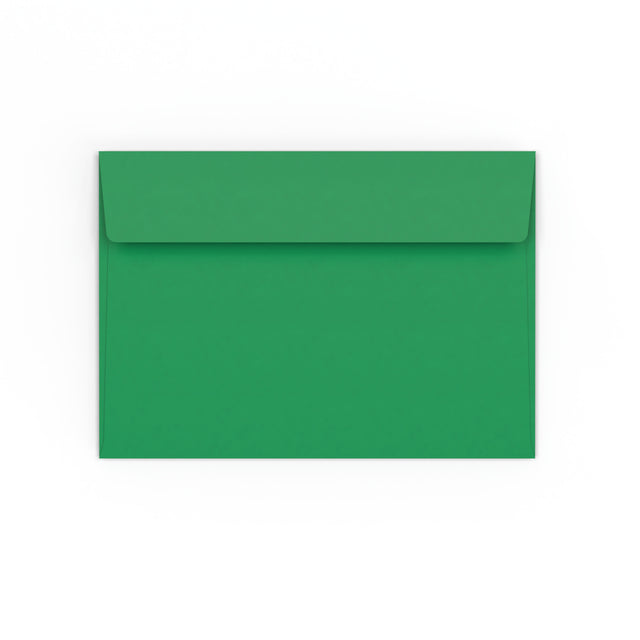 C6 Dark Green Peel & Seal Envelope (114 x 162mm)