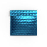 Lesklé metalické bublinkové obálky