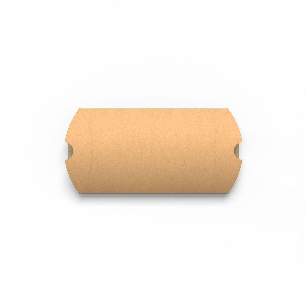 Kraftové škatuľky v tvare vankúša