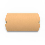 Kraftové škatuľky v tvare vankúša