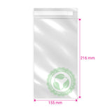 Biologicky rozložiteľné vrecká (PLA)