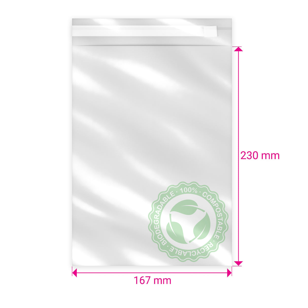 Biologicky rozložiteľné vrecká (PLA)