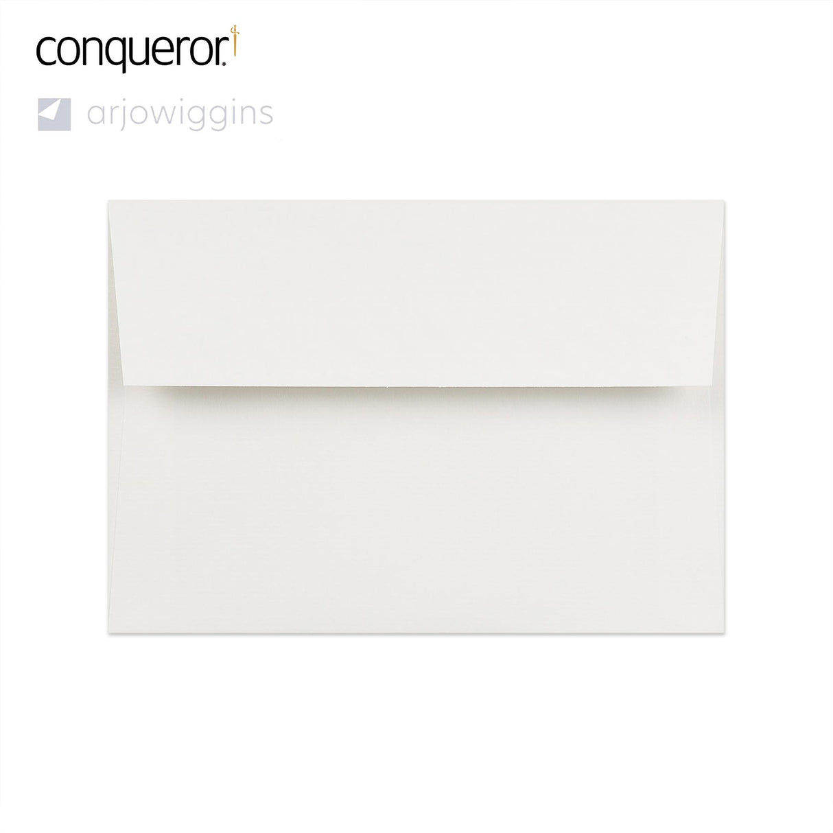 114x162 mm (C6) Biela Obálka Conqueror – High White Laid